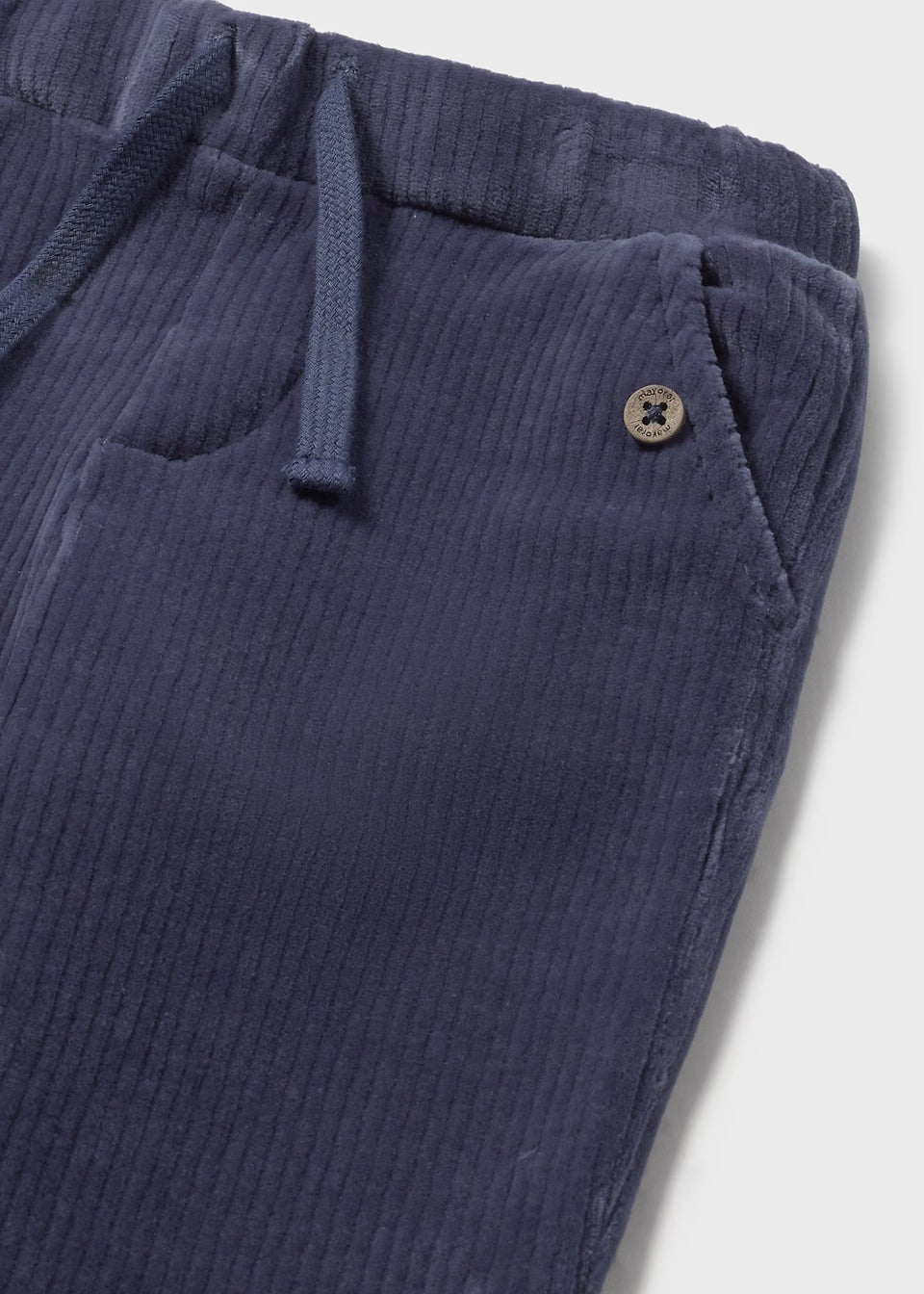 Pull On Cords - Whale Blue