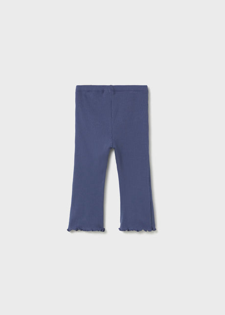 Rib Knit Flares - Porcelain