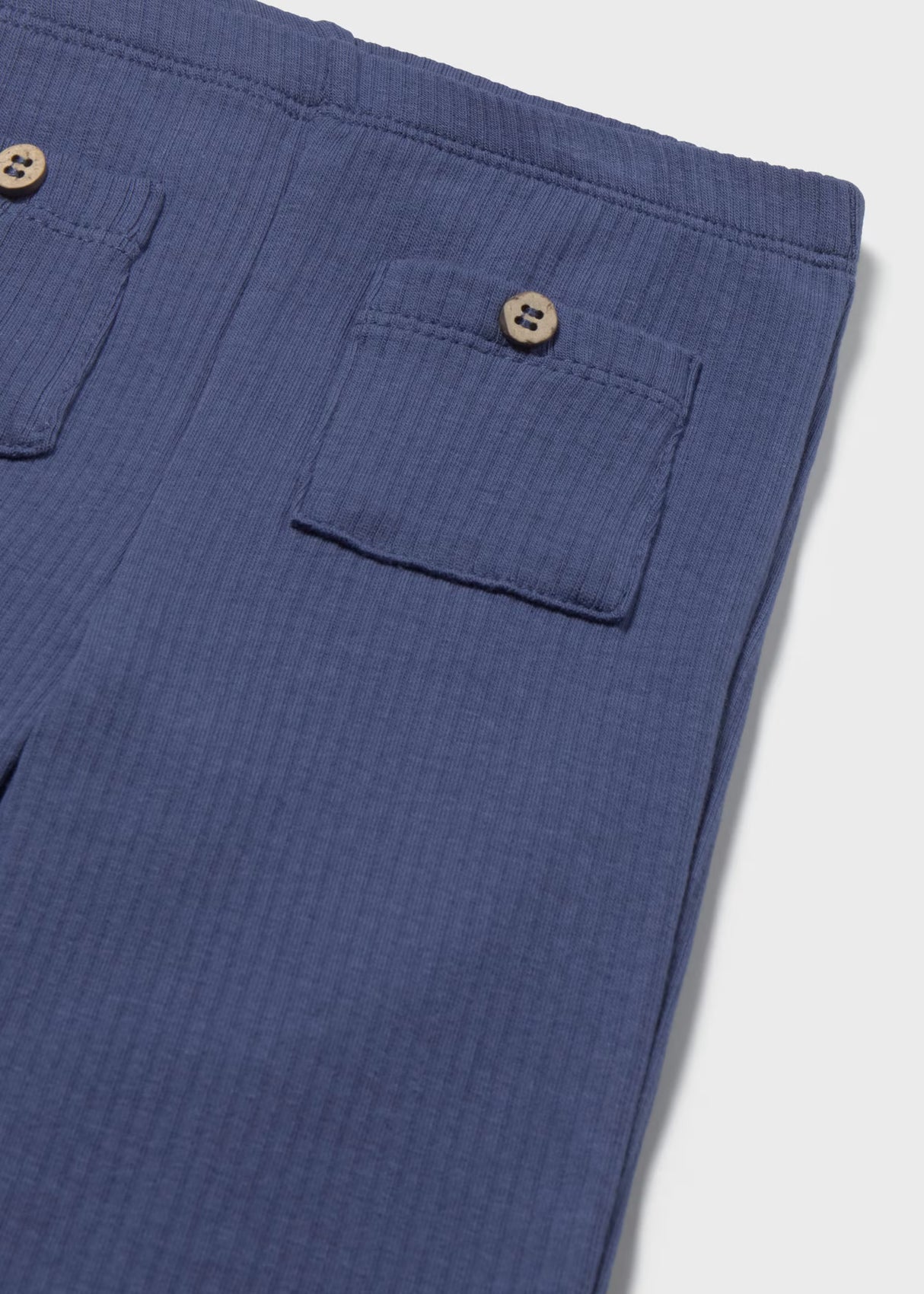 Rib Knit Flares - Porcelain