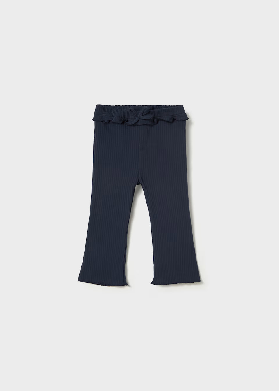 Ribbed Flares - Navy