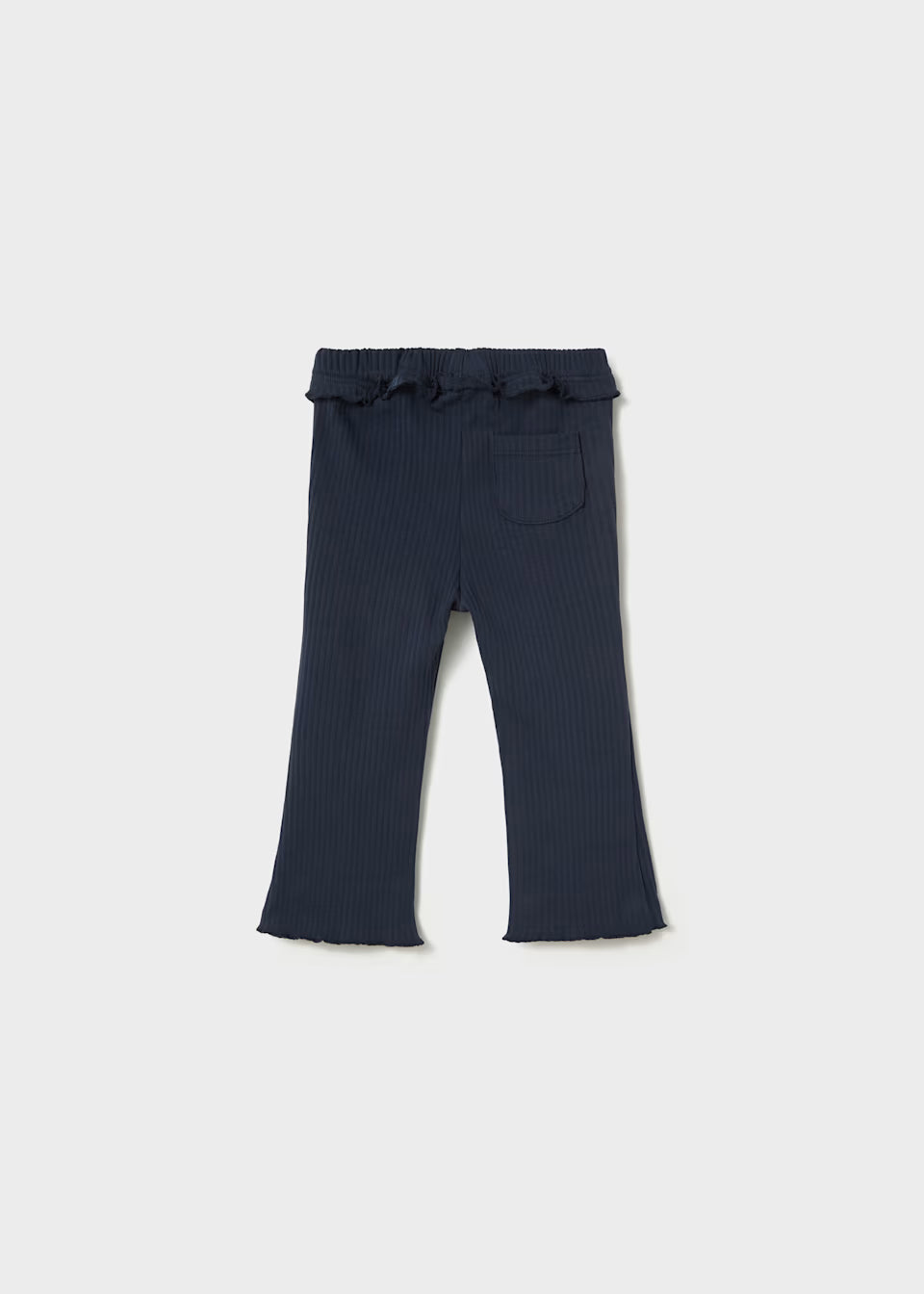 Ribbed Flares - Navy