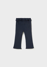 Ribbed Flares - Navy