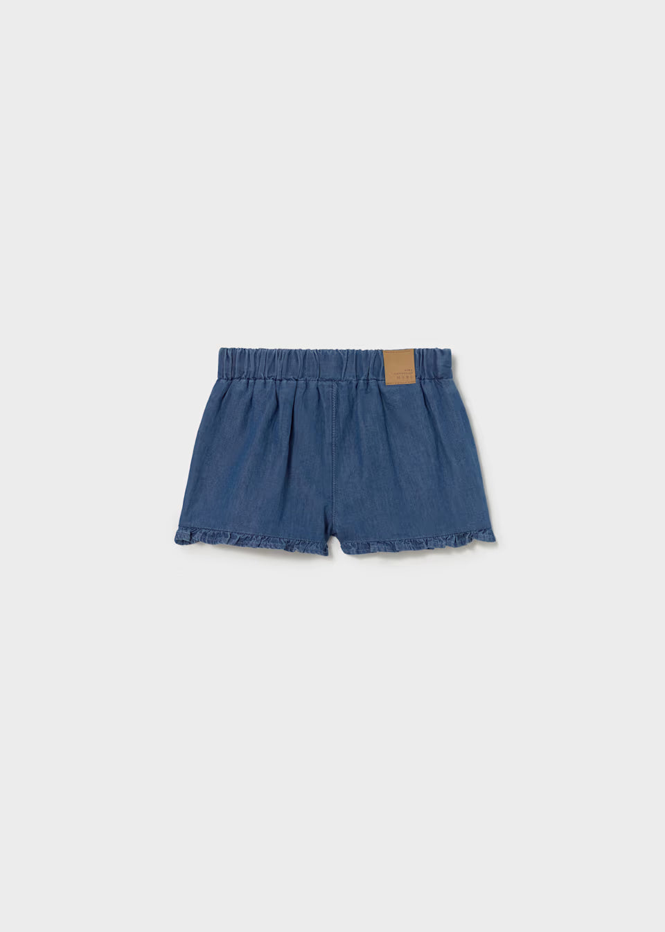 Flutter Hem Shorts - Dark Wash