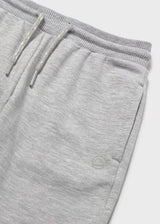 Basic Fleece Joggers - Heather Grey