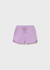 Scalloped Shorts - Lilac