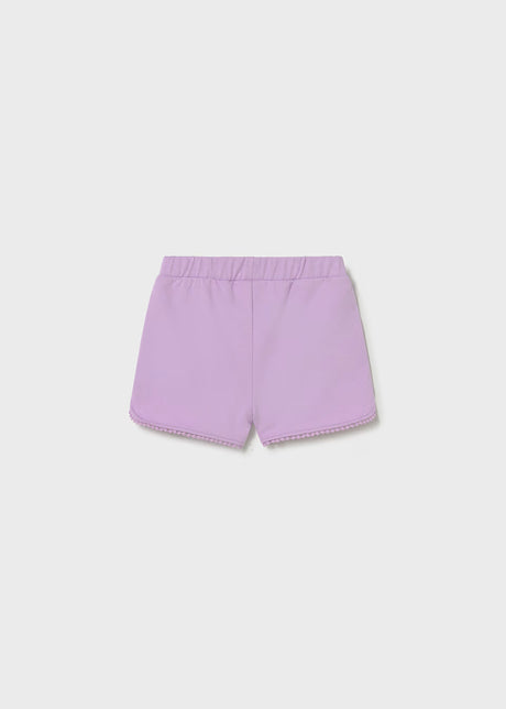 Scalloped Shorts - Lilac