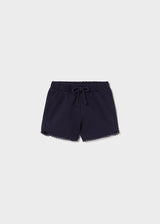 Scalloped Shorts - Navy