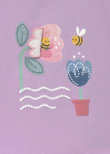 Graphic Tee - Peekaboo Flower
