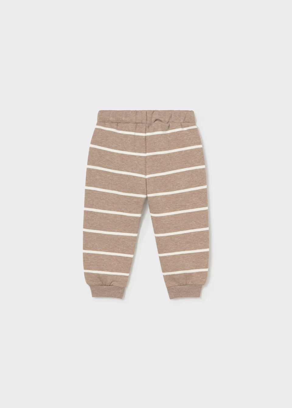 Fleece Joggers - Truffle Stripe