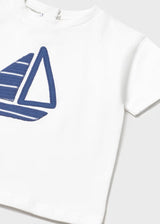 Graphic Tee Set and Hat