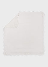 Heirloom Knit Blanket - Ceramic