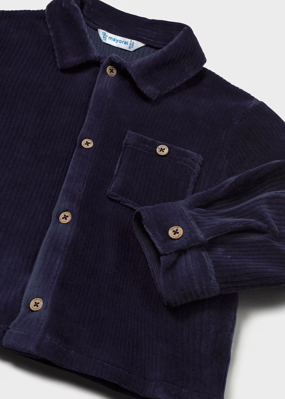Cord Overshirt - Navy
