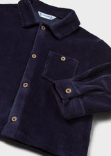 Cord Overshirt - Navy