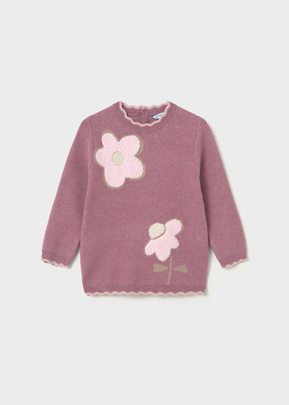 Knit Sweater Dress - Violet