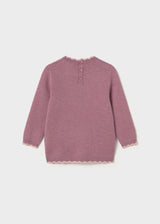Knit Sweater Dress - Violet