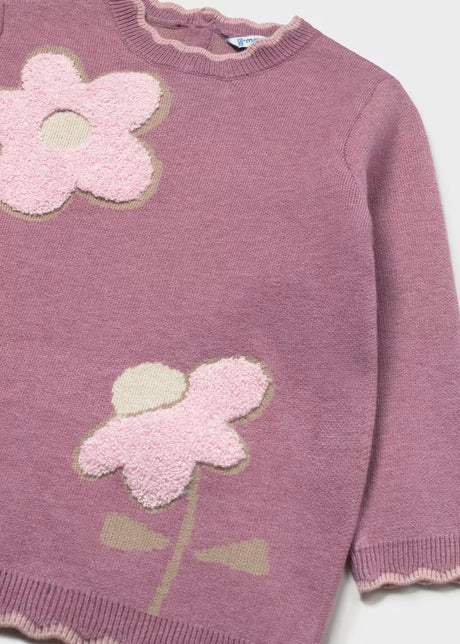 Knit Sweater Dress - Violet