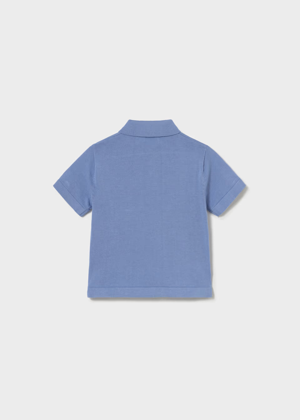 Knit Polo - Capri Blue