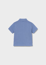 Knit Polo - Capri Blue
