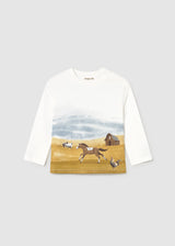 Graphic Tee - Farm Scene