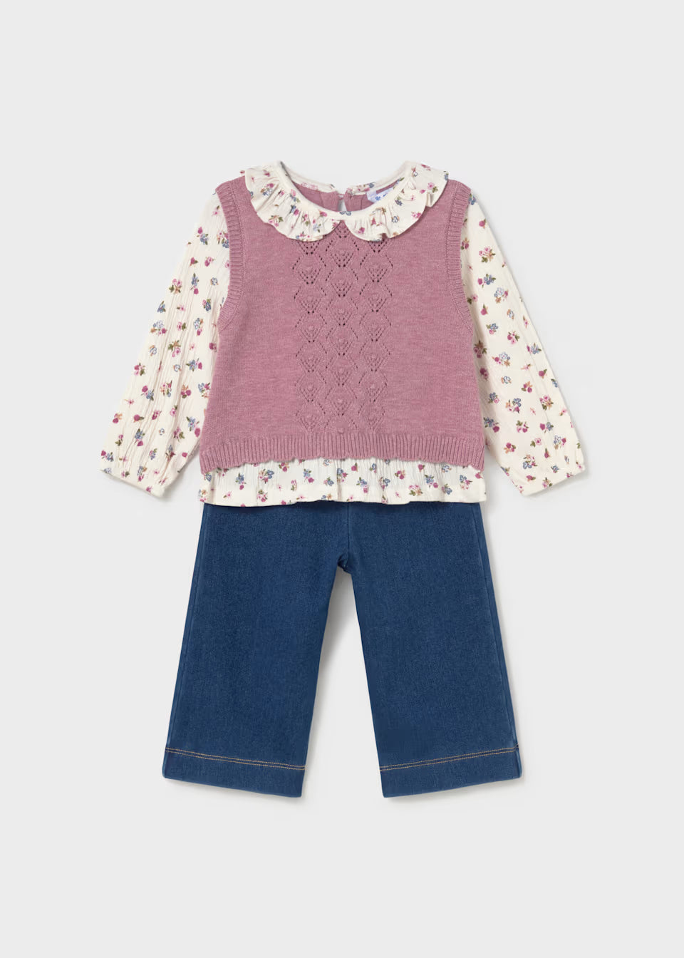 Vest Outfit - Violet