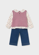 Vest Outfit - Violet