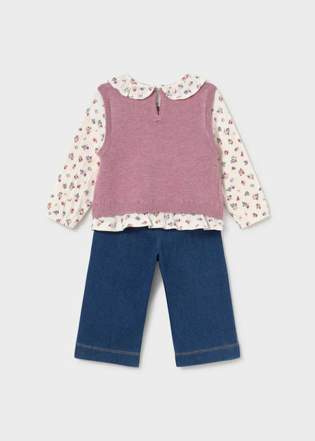 Vest Outfit - Violet