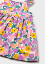 Bow Back Tank Dress - Lilac Floral