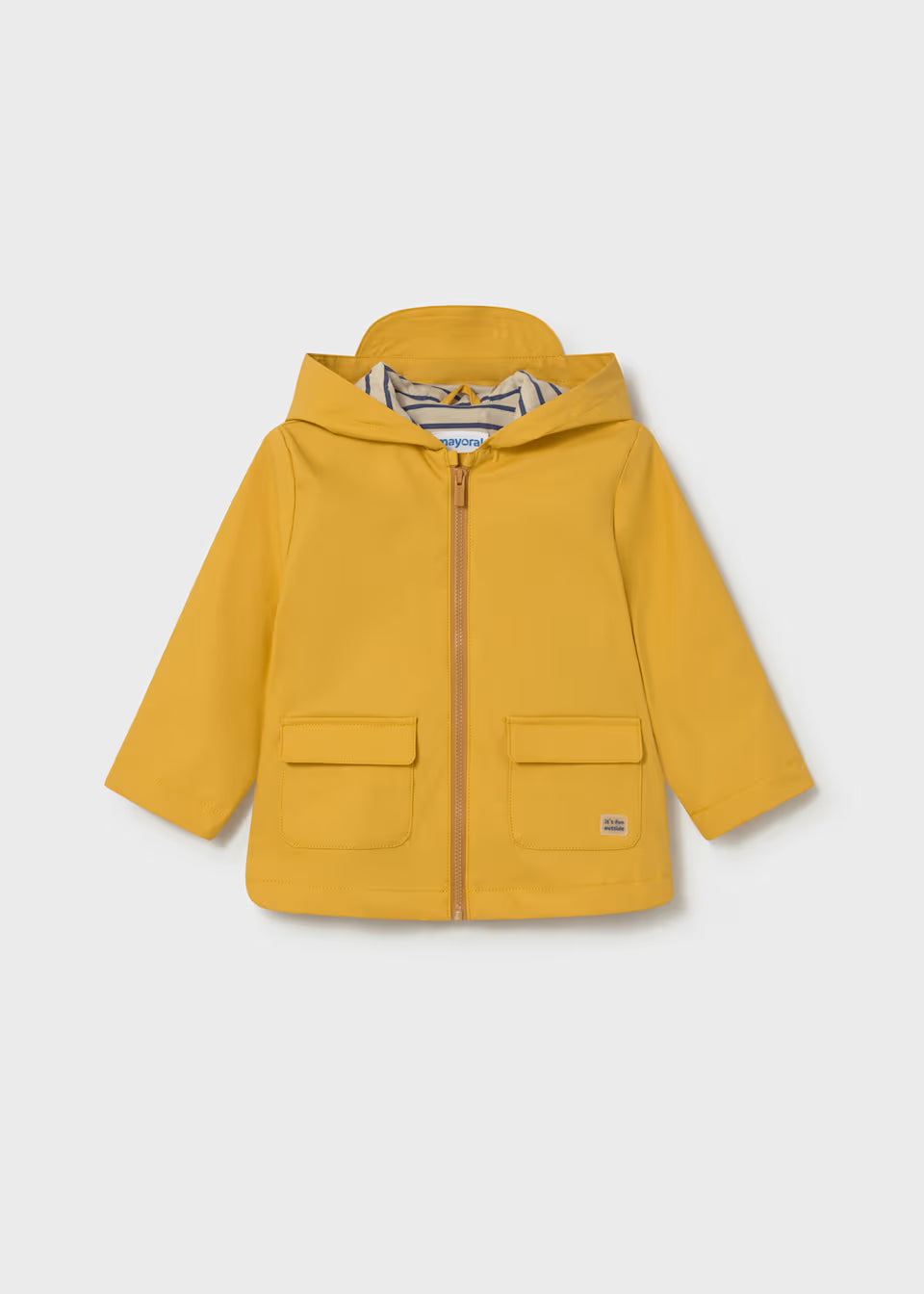 Hooded Raincoat - Classic Yellow
