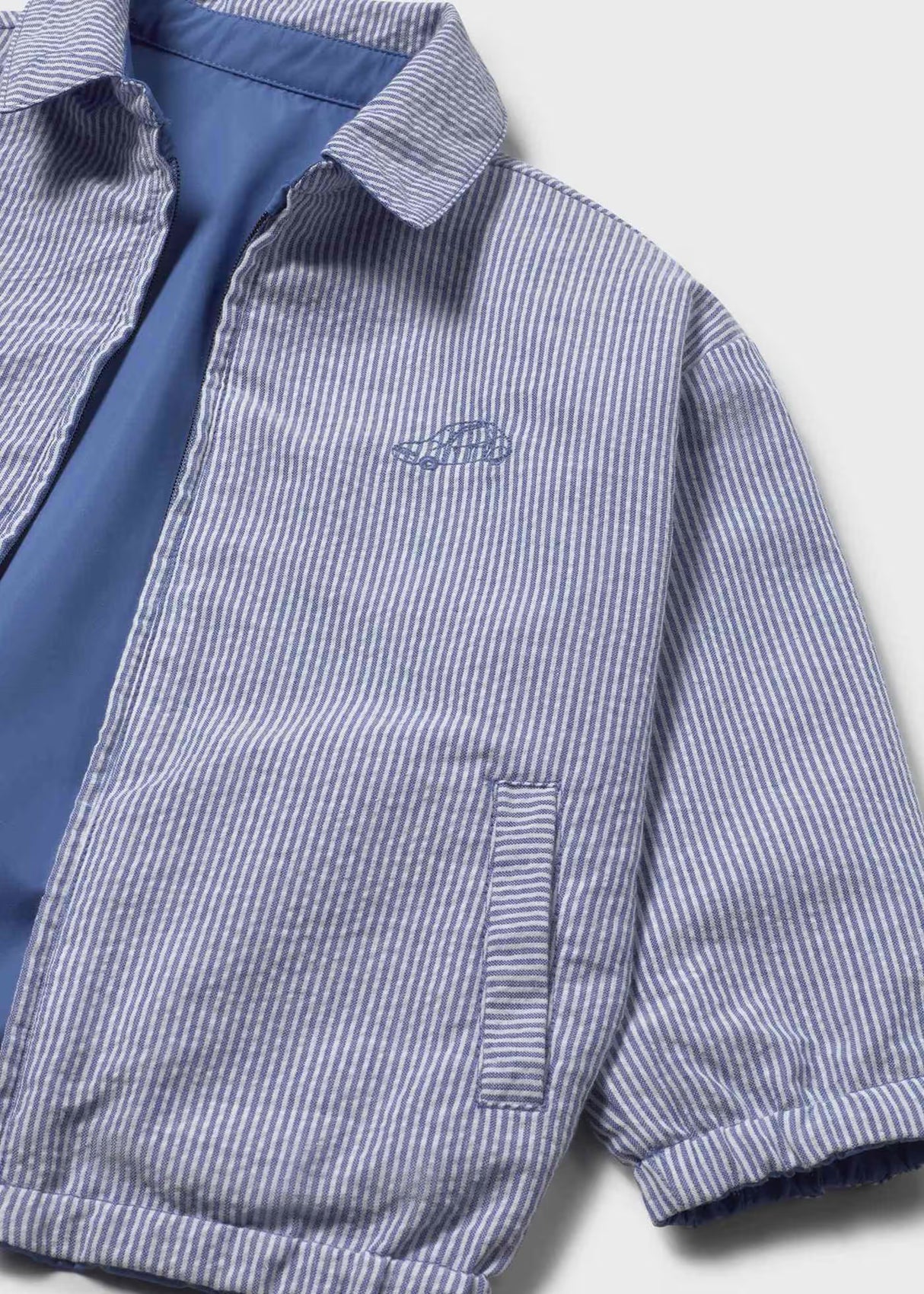 Reversible Windbreaker - Capri Blue