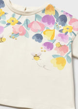 Graphic Tee - Bee Floral