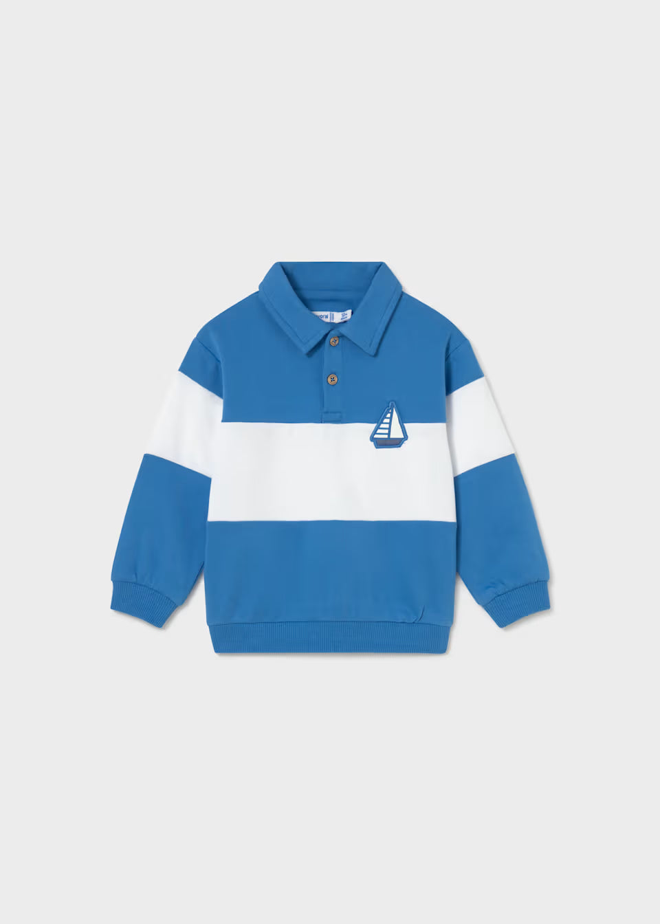 Polo Pullover - Sail Blue