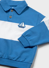 Polo Pullover - Sail Blue