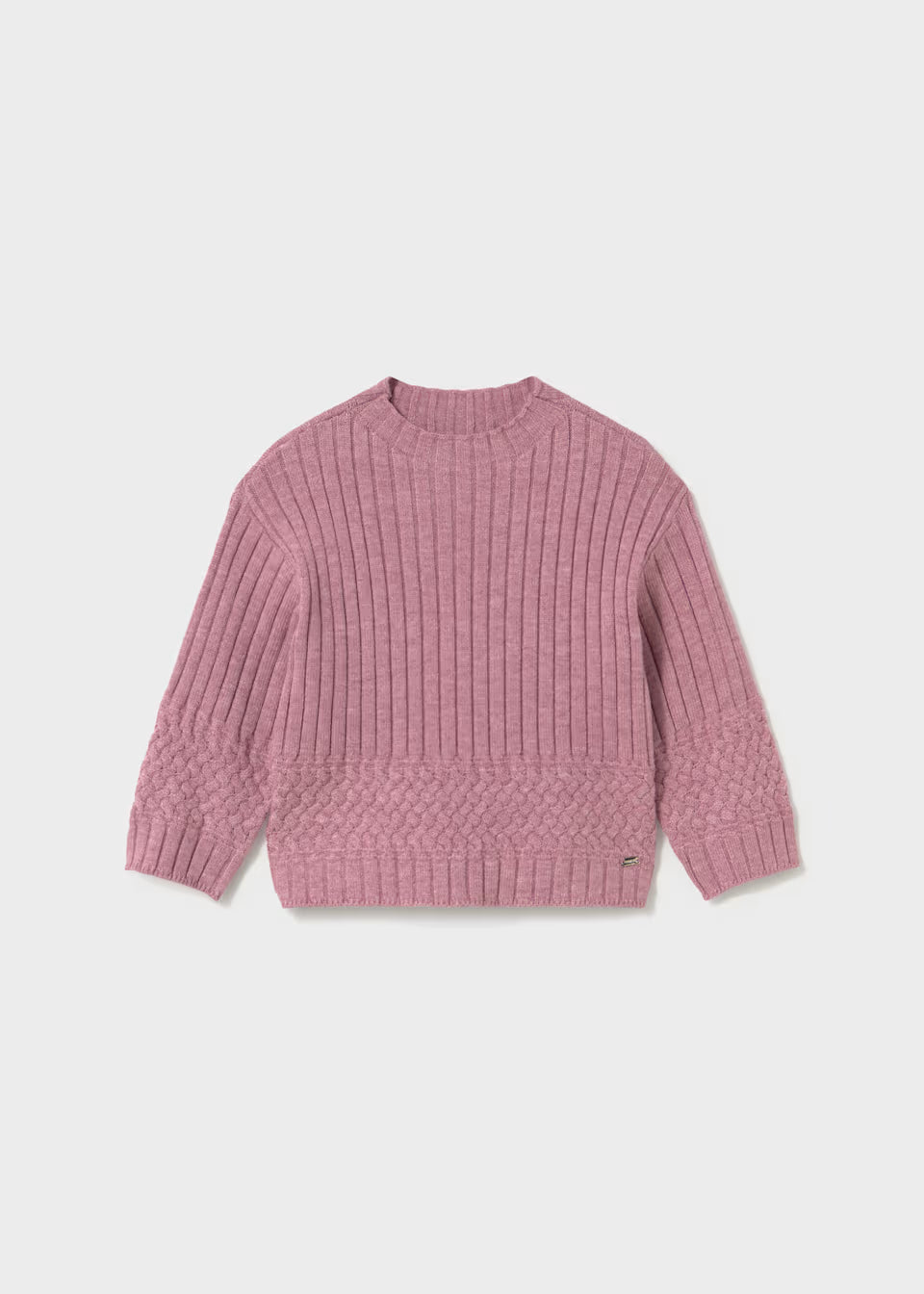 Textured Sweater - Violet
