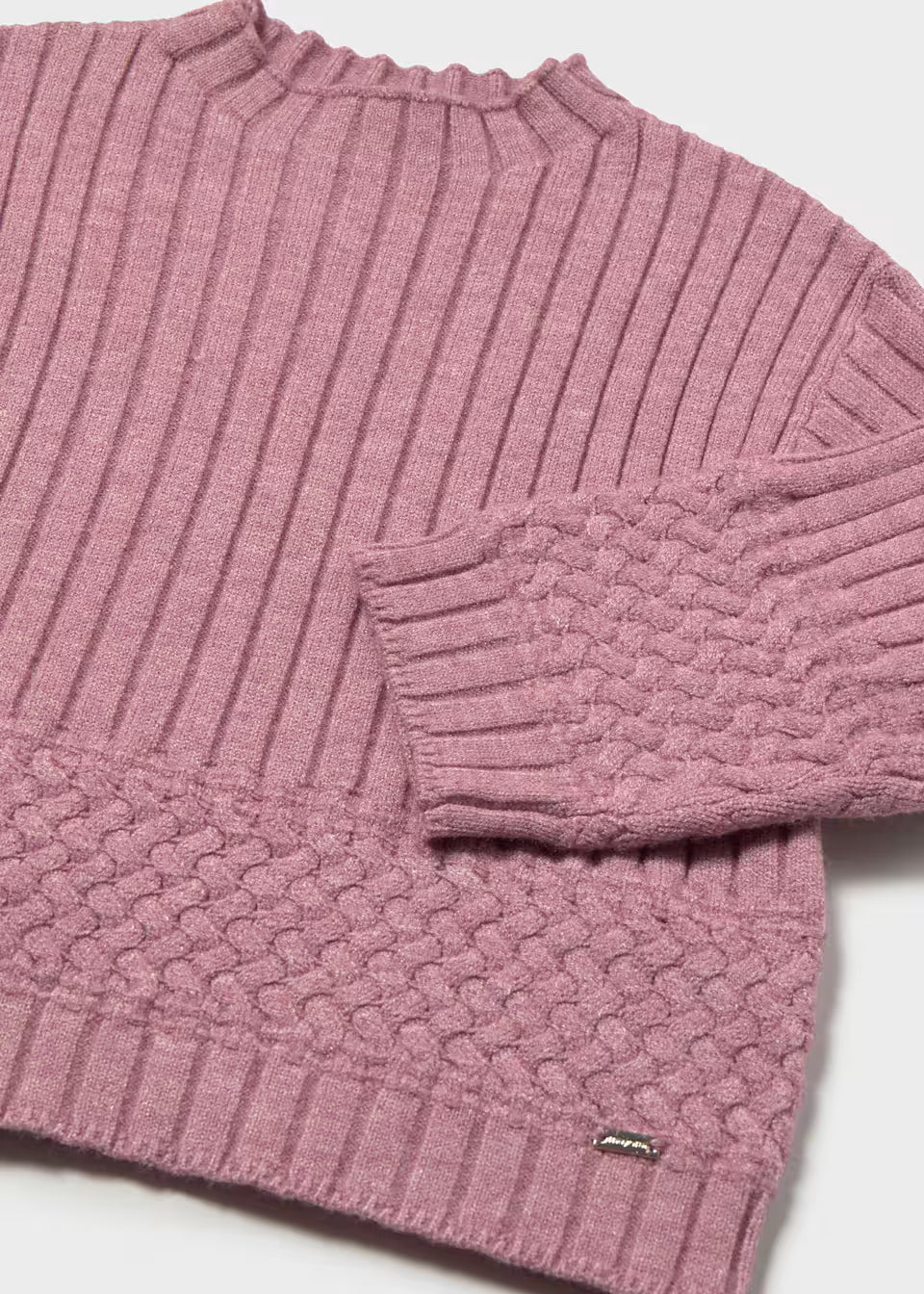 Textured Sweater - Violet