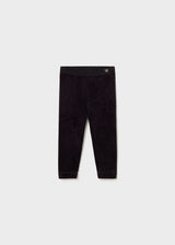 Velour Leggings - Black