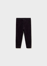 Velour Leggings - Black