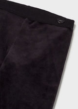 Velour Leggings - Black