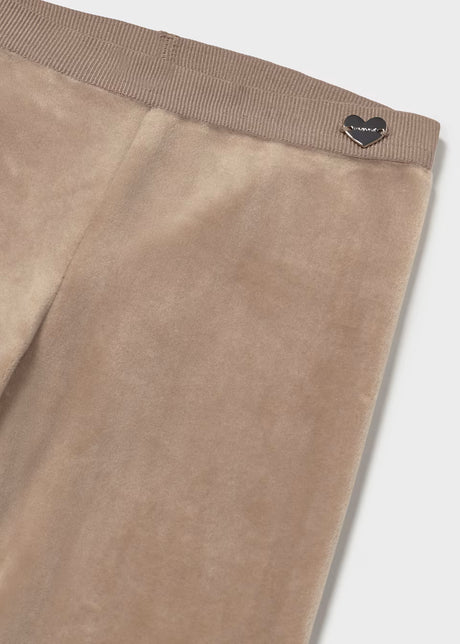 Velour Leggings - Walnut
