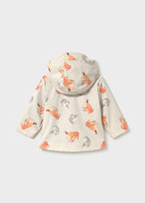Hooded Raincoat - Woodland Band