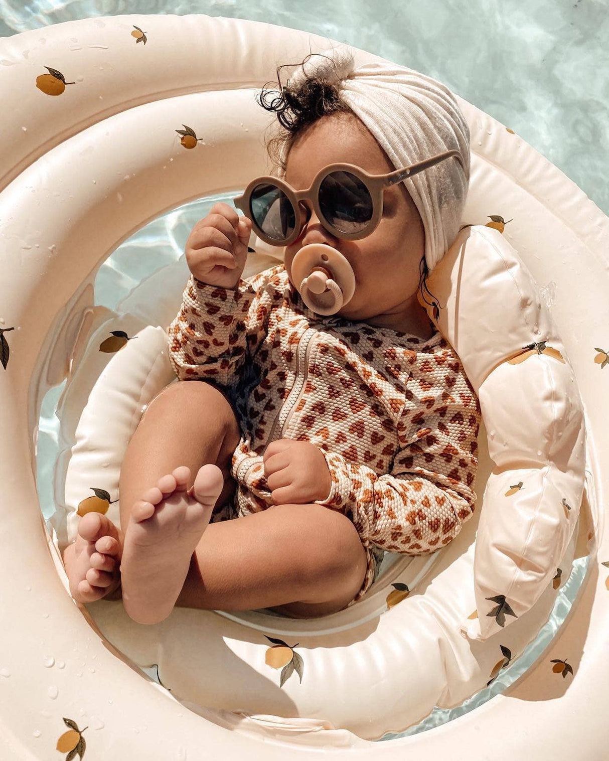 Itzy Soother Natural Rubber Paci Set - Harbor + Coast