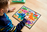 12 Piece Pouch Puzzle - Mighty Dinosaurs