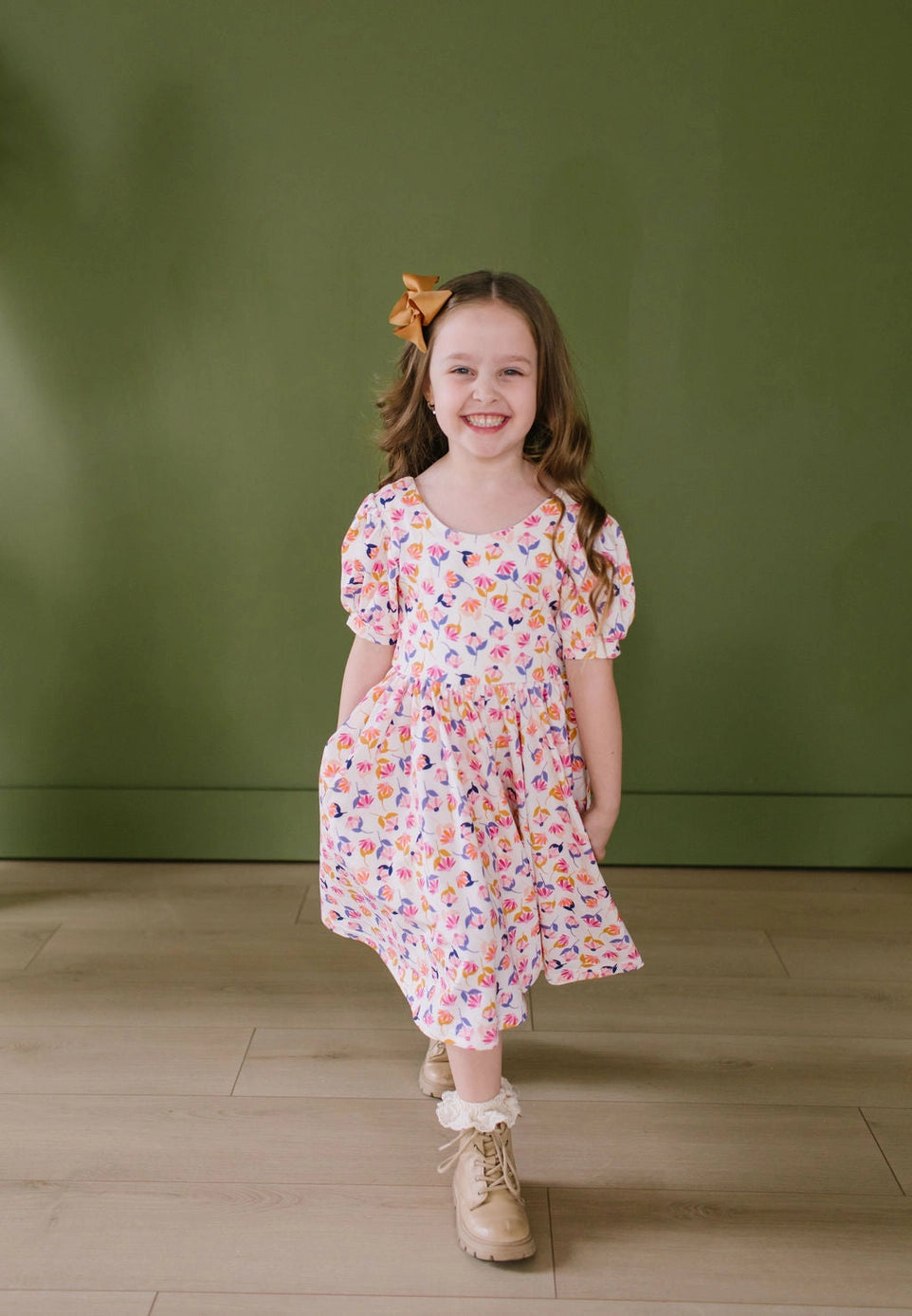Puff Dress - Autumn Bloom FINAL SALE