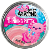 Crazy Aaron's Thinking Putty 4" Tin - Amazing Axolotl