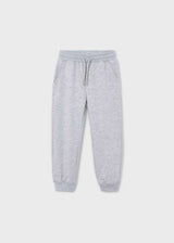 Basic Fleece Joggers - Heather Grey