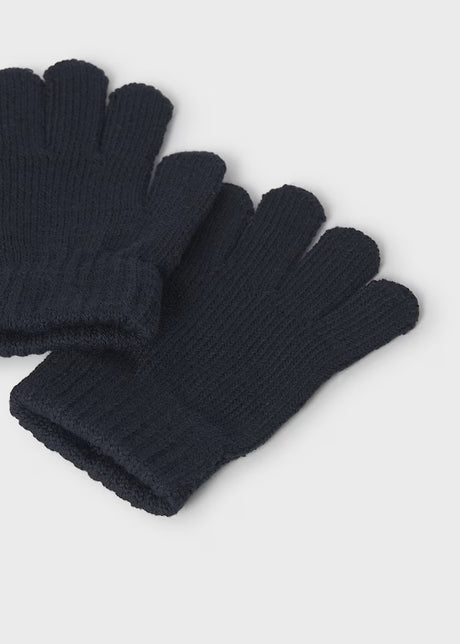 Knit Gloves - Navy