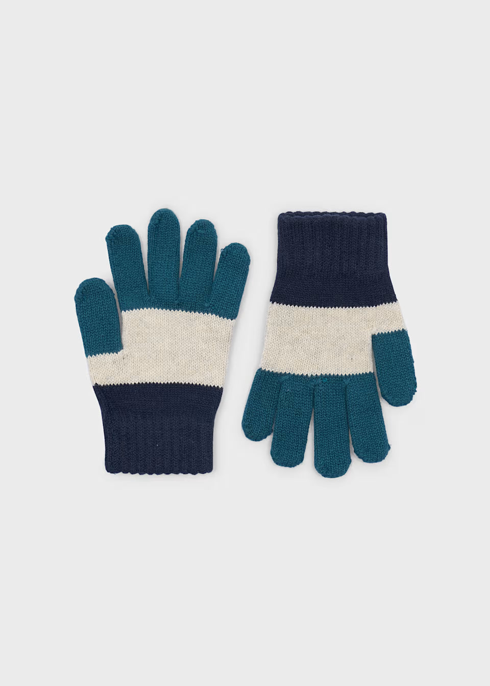 Knit Gloves - Ocean