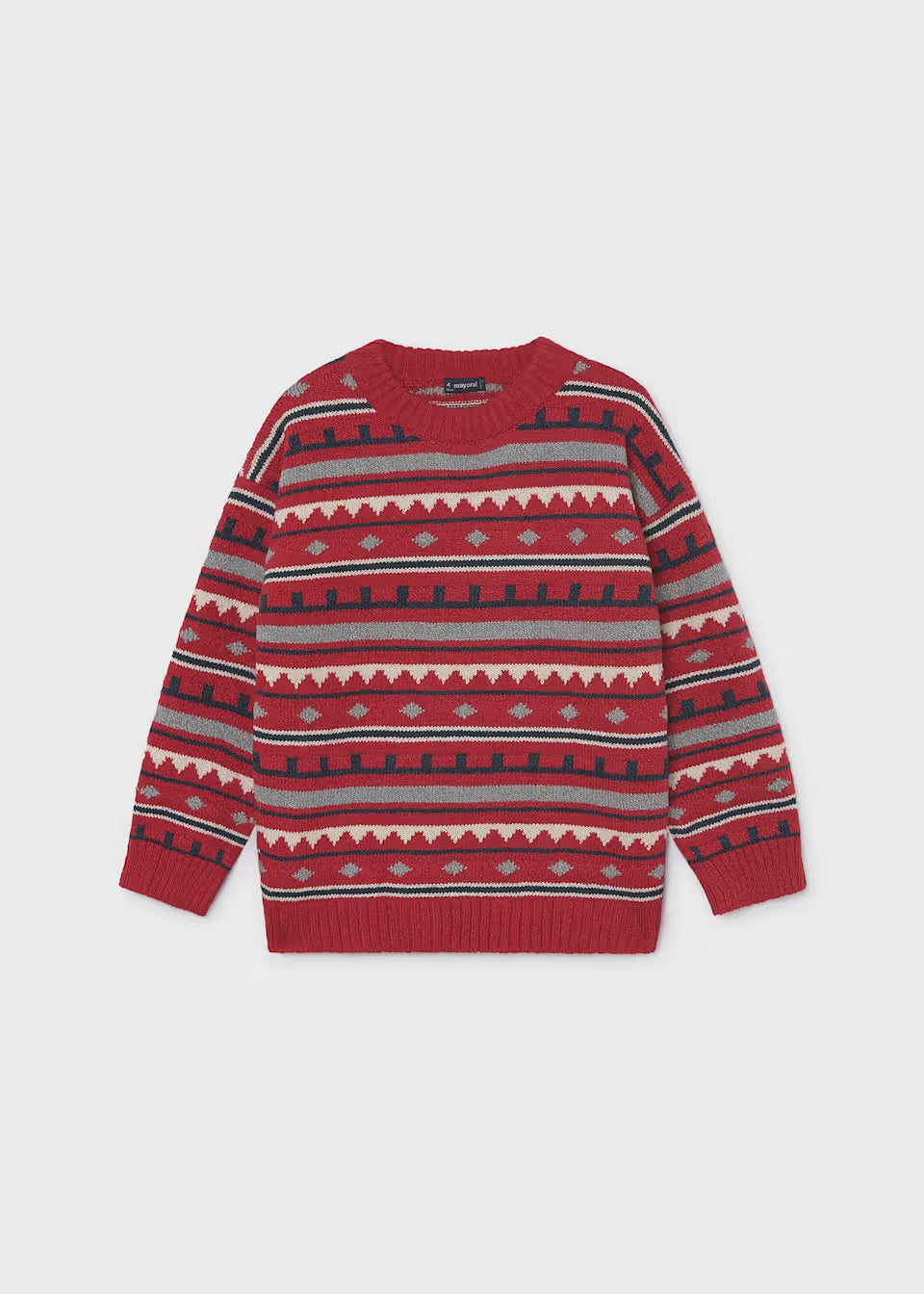Knit Sweater - Red