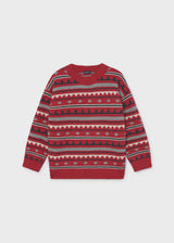 Knit Sweater - Red