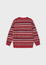 Knit Sweater - Red
