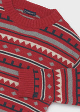 Knit Sweater - Red